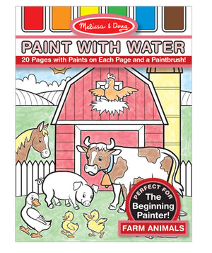 My First Paint with Water Kids Art Pad: Farm