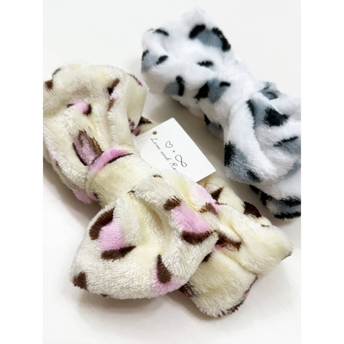 Leopard Print Shower Headwrap: MIX COLOR / ONE(12)