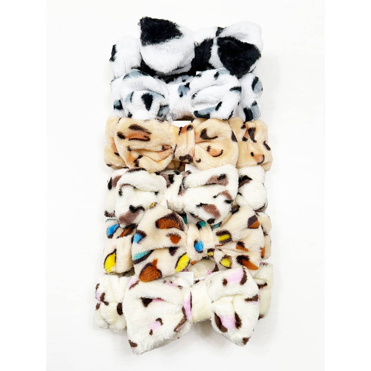 Leopard Print Shower Headwrap: MIX COLOR / ONE(12)