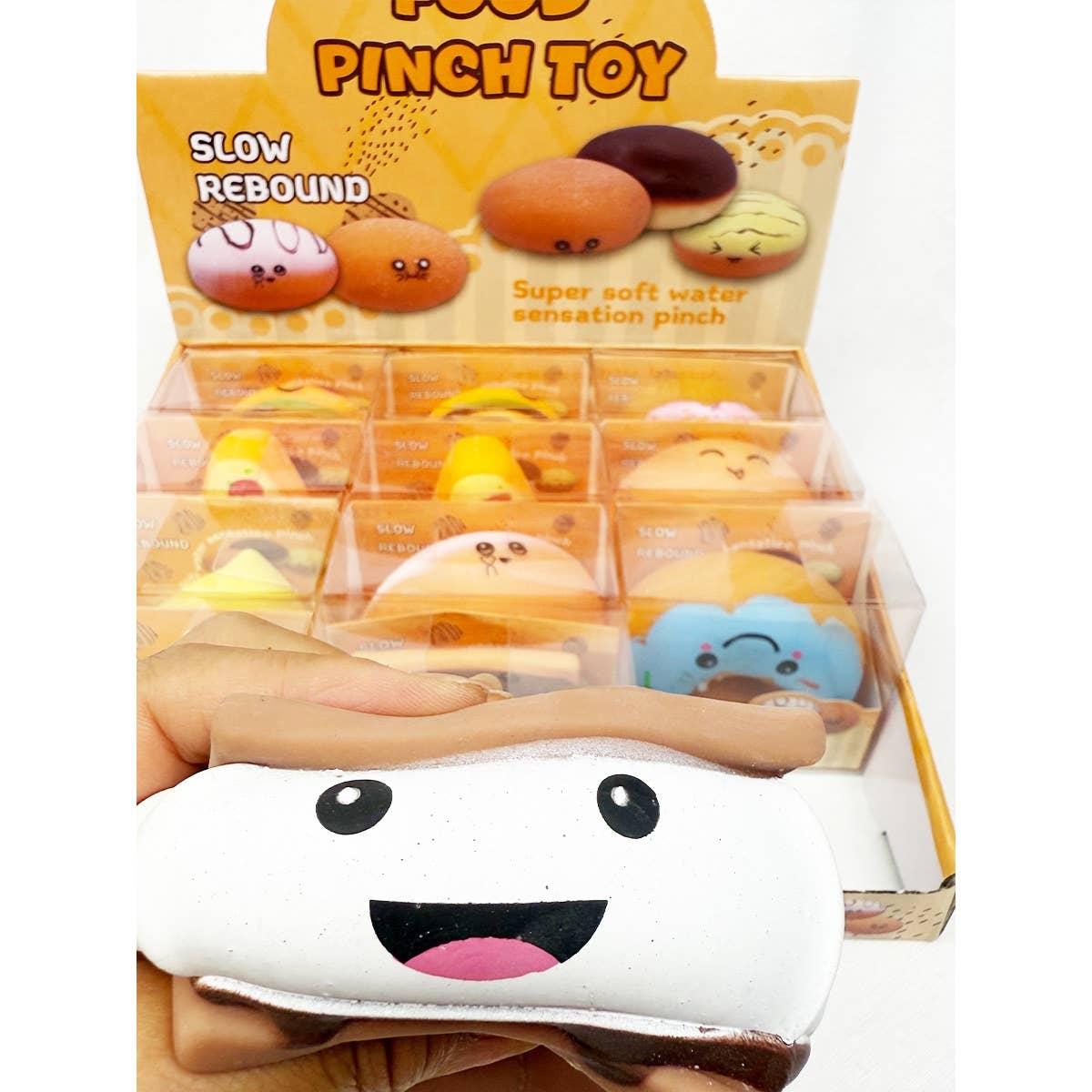Slow Rising Food Squishy Toy: MIX COLOR / ONE(12)