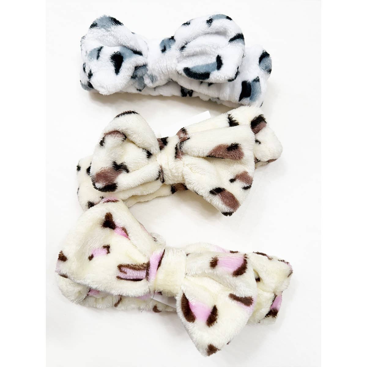 Leopard Print Shower Headwrap: MIX COLOR / ONE(12)