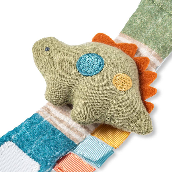 Itzy Bitzy Wrist Rattle: Dino