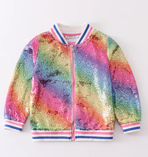 Ombre Bomber Jacket