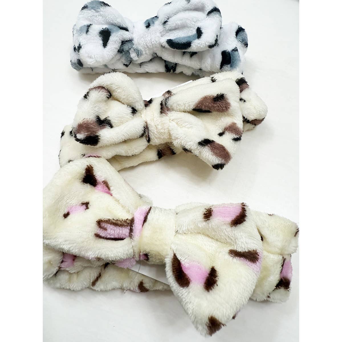 Leopard Print Shower Headwrap: MIX COLOR / ONE(12)