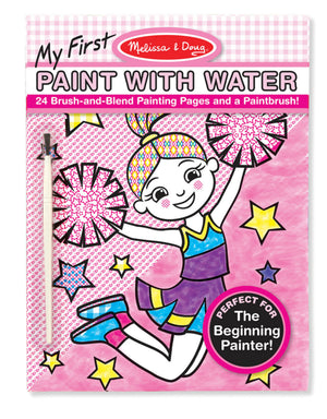 My First Paint with Water Kids Art Pad: Cheer