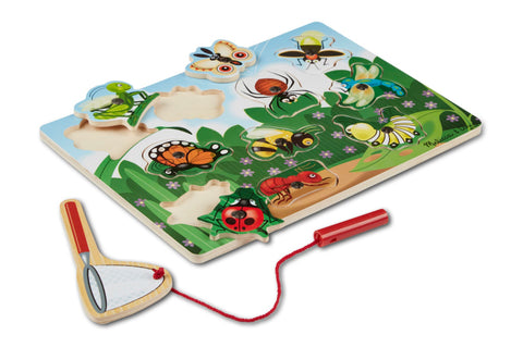 Bug-Catching Magnetic Puzzle Game