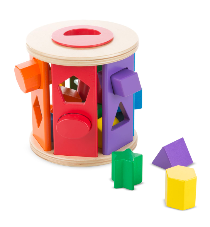 Match & Roll Shape Sorter