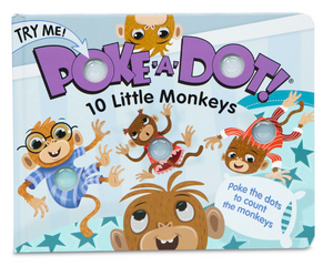 Poke-A-Dot: 10 Little Monkeys