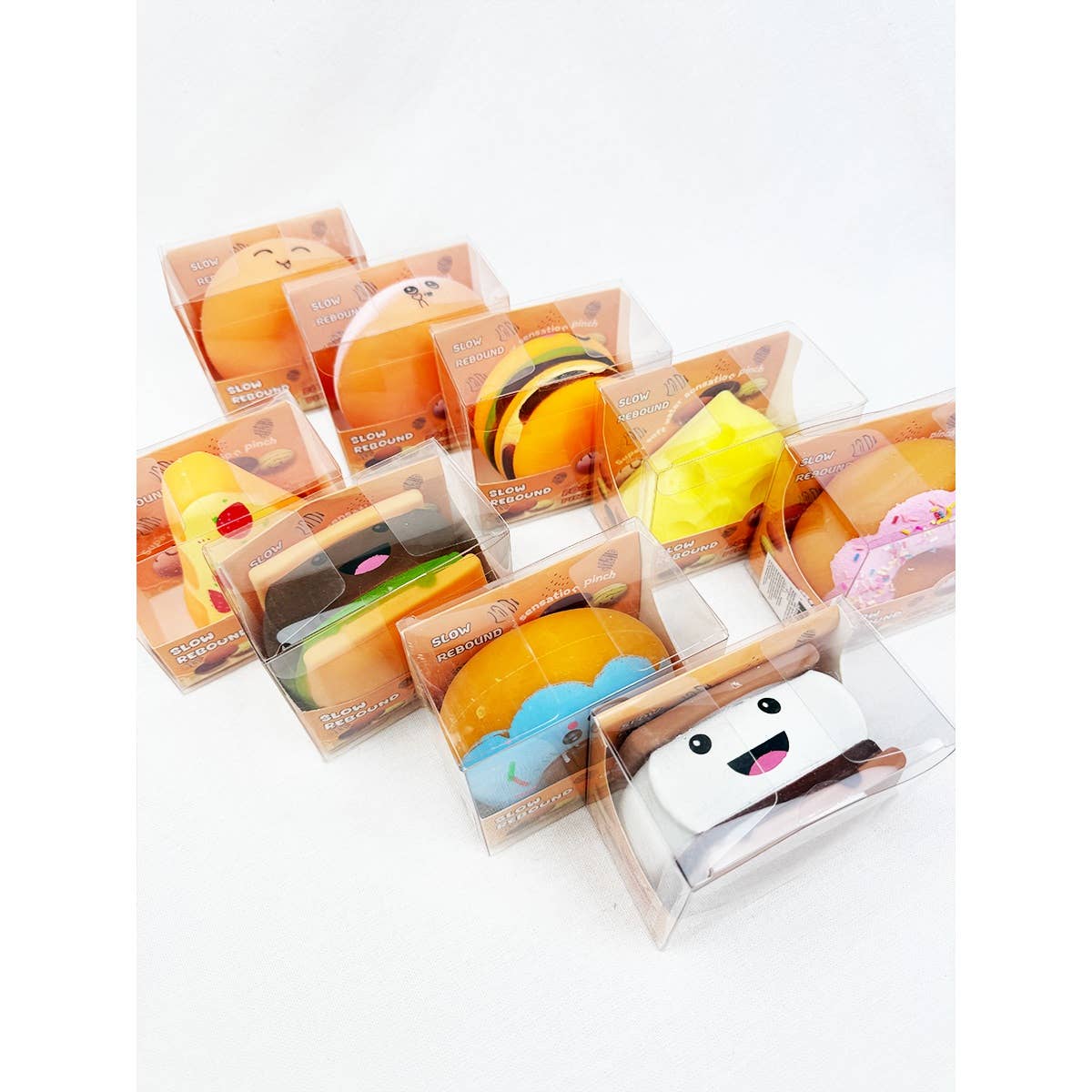 Slow Rising Food Squishy Toy: MIX COLOR / ONE(12)