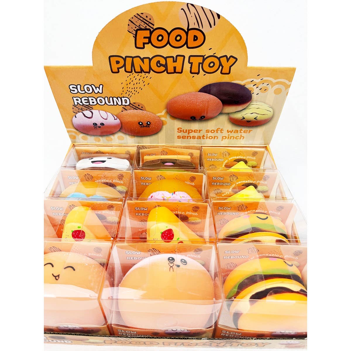 Slow Rising Food Squishy Toy: MIX COLOR / ONE(12)