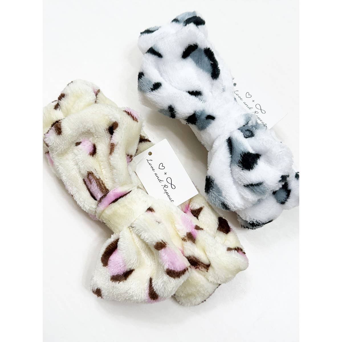 Leopard Print Shower Headwrap: MIX COLOR / ONE(12)