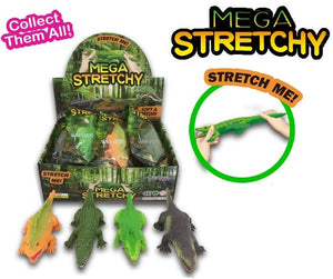 7.5" Mega Stretchy Reptiles - 4 Assorted