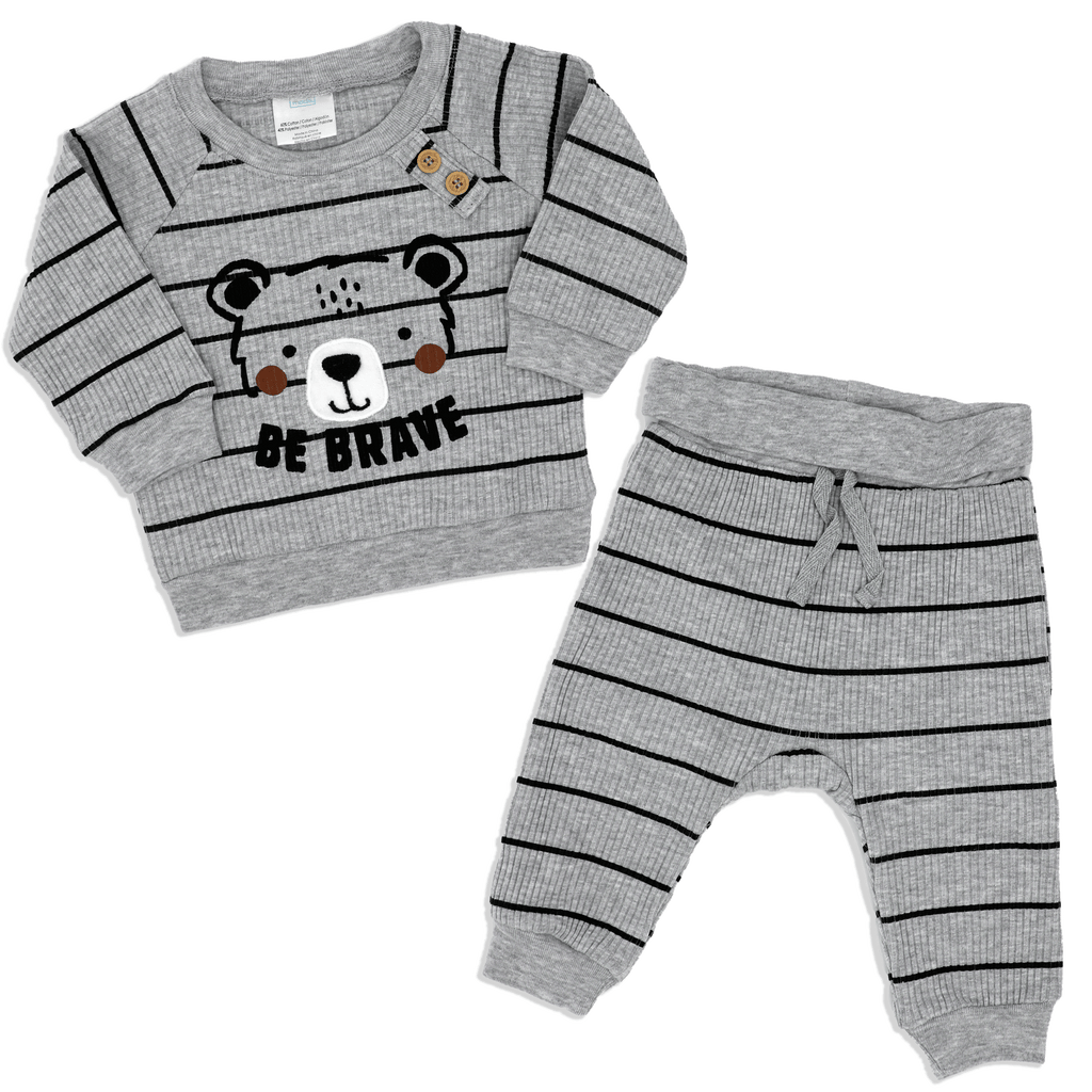 Boys 2 Piece Jogger Set : Be Brave