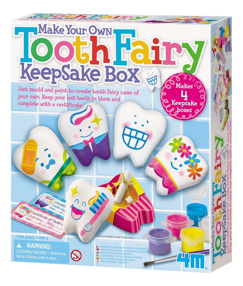 4M Make Your Own Tooth Fairy Keepsake Box