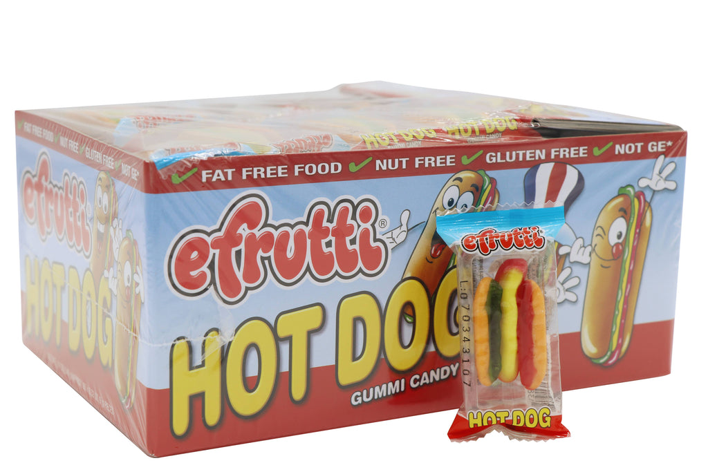 E-Frutti Gummi Hot Dog, 0.32oz