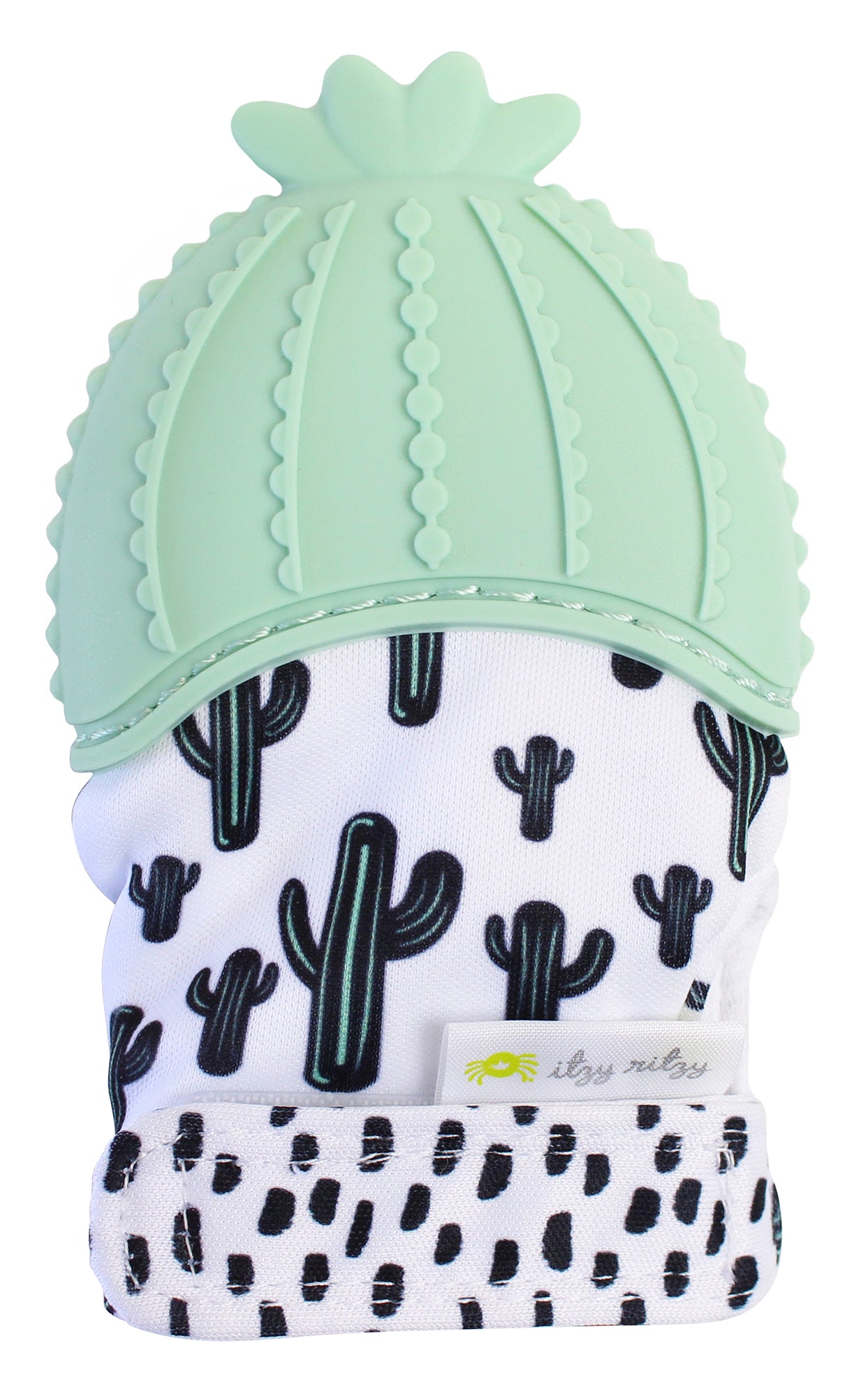 Cactus Silicone Teething Mitts