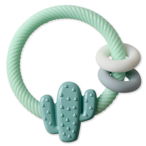 Chew Crew - Silicone Baby Teether - Cactus