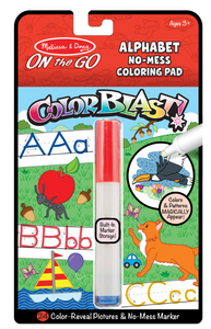 On the Go ColorBlast No-Mess Color Pad - Alphabet