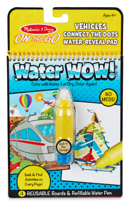 Water Wow! Connect the Dots Vehicles