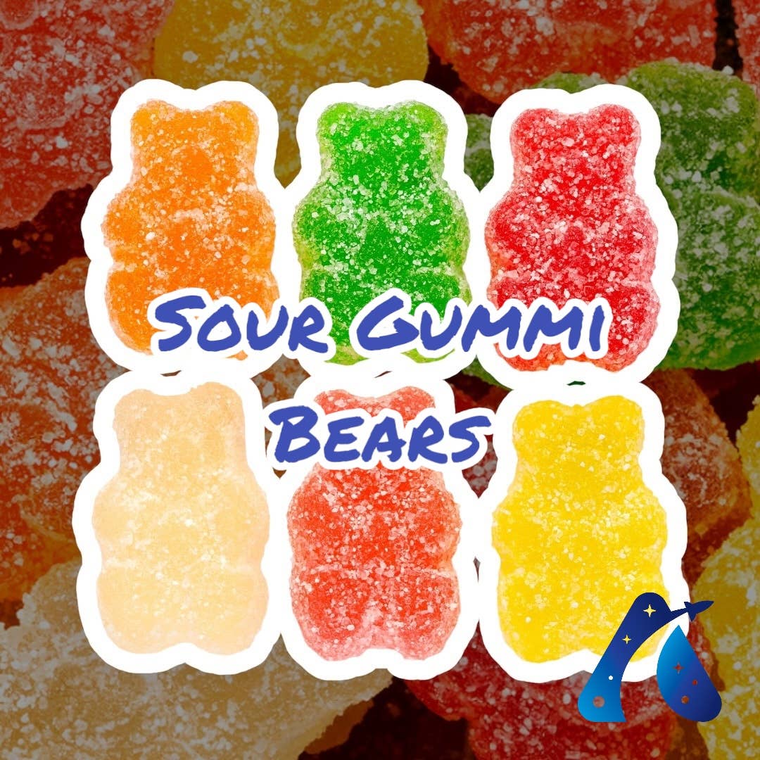 Sour Gummi Bears: (7oz / 198.1g)