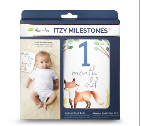 Double-Sided Milestone Cards Woodland