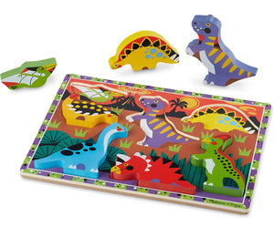 Dinosaurs Chunky Puzzle- 7 Pieces