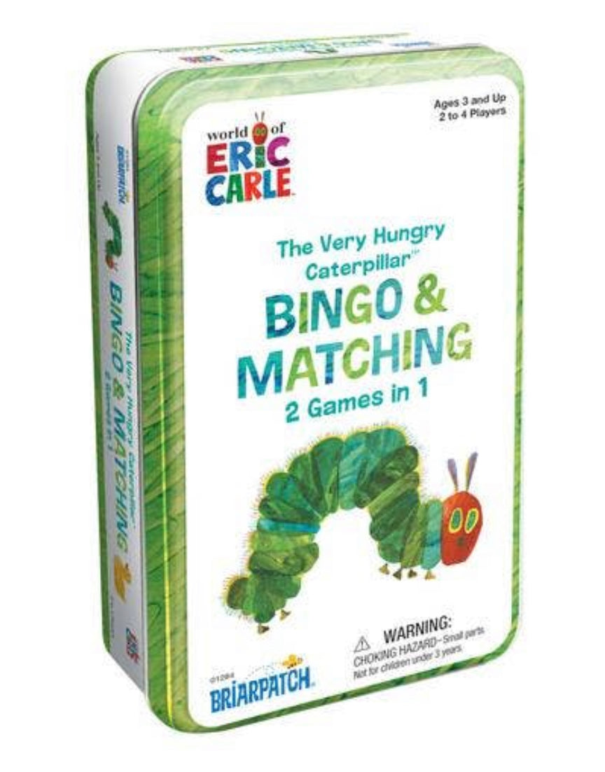 Eric Carle BINGO & Matching Tin Game