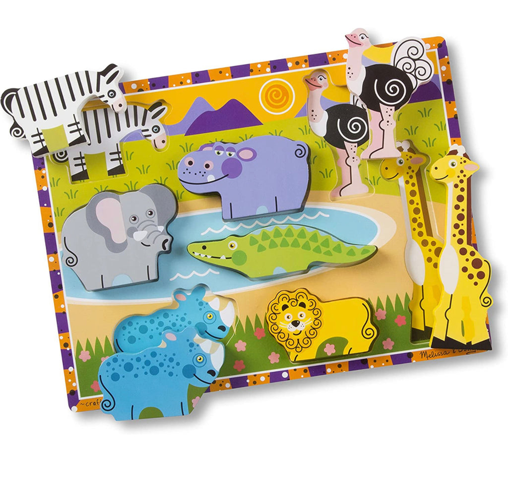 Safari Chunky Puzzle- 8 Pieces