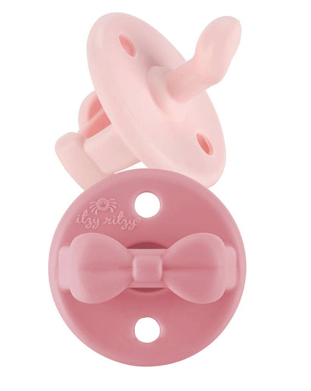 Orthodontic Pacifier Sets - pink