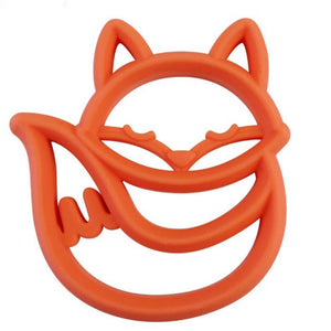 Fox Silicone Baby Teether